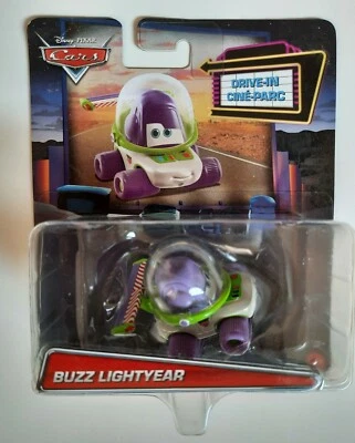 CARS Disney pixar BUZZ LIGHTYEAR 2019 RARO drive-in mattel 1/55 maclama - Immagine 1 di 3