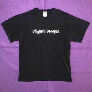 Vintage leicht stoopid Band Hemd Herren Größe M RAR Spruch schneller Versand - Bild 1 von 7