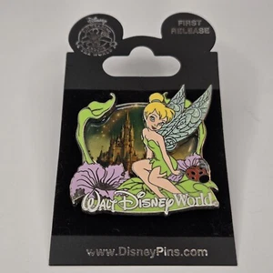 WDW Walt Disney World 2009 TINKER BELL Cinderella's Castle Pin First Release - Picture 1 of 2