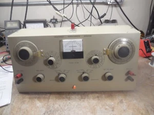 Pont d'impédance Heathkit IB-28 très propre *test limité* *en l'état* - Photo 1/14