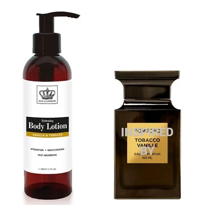JAX OF LONDON Perfume Body Lotion - Various Scents - Rich body moisturising lotion - 200ml