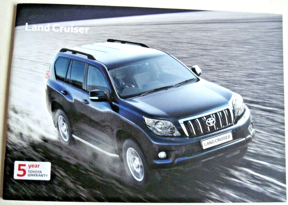 Toyota . Land Cruiser . Toyota Land Cruiser . November 2011 Sales Brochure - Image 1 of 1
