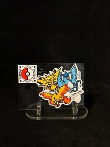 Zapdos & Moltres & Articuno B Side Label Pokemon Sticker UV & Water Resistant - Picture 1 of 2