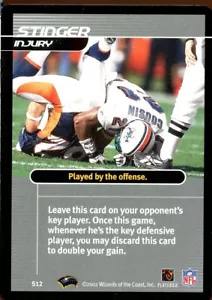 2002 NFL Showdown Injury Stinger TERRY COUSIN DOLPHINS S12 - Picture 1 of 1