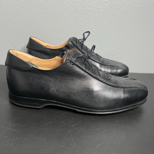Scarpe eleganti Coach Corwin Oxford casual in pelle nera da uomo taglia 9 5 Italia