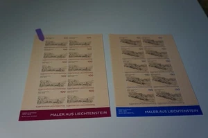Liechtenstein Michel 1669-1670 postfrisch Kleinbogen Maler (30342H) - Picture 1 of 3