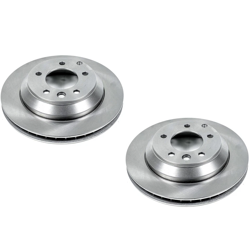 SET-P15EBR1013-2 Powerstop Juego de discos de freno traseros de 2 ruedas para VW Porsche Cayenne Foto 1 de 3