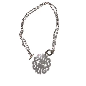 Zenzii Pendant Necklace Can be 12” or 21” Gold Tone Chain Clear Pendant - Picture 1 of 5