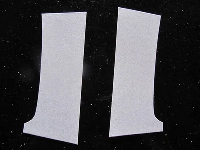 Triumph TR4 TR5 surrey top side plate cover finishers 611836 611837 - Image 1 of 3