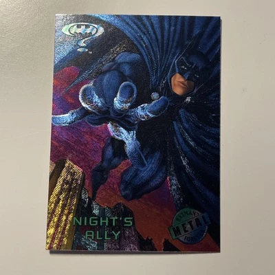 1995 Fleer Metal Batman Forever Night's Ally Card #50 - Image 1 of 2