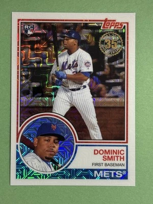 Dominic Smith 2018 Topps Silver Pack New York Mets #36   M275 - Image 1 of 2