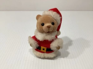 Vintage Christmas Ornament BEAR SANTA CLAUS Ornament 3.5” Tall - Picture 1 of 5
