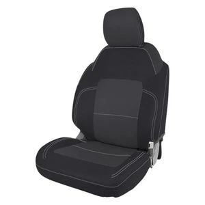 PRP B058-03 para Ford Bronco 21-25 2 puertas fundas de asiento delanteras (par) - negro y gris - Imagen 1 de 1