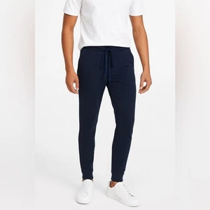Pantalones de chándal Lululemon City de lana para hombre talla mediana azul marino atletismo - Imagen 1 de 11