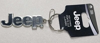 Nuevo Llavero de Metal con Logotipo Jeep Coche Camión SUV NUEVO CON ETIQUETAS  Foto 1 de 4