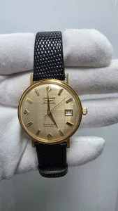 Solid 18K Gold Longines Admiral 5 Star Automatic Watch great condition! - Picture 1 of 9