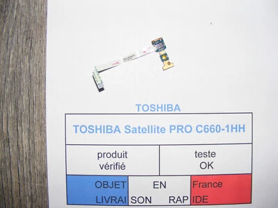 Platine POWER / démarrage pour TOSHIBA Satellite PRO C660-1HH - Photo 1/3