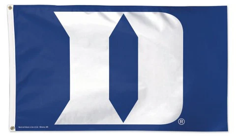 DUKE UNIVERSITY BLUE DEVILS Huge 3x5 Official NCAA Athletics Team Deluxe FLAG Cover