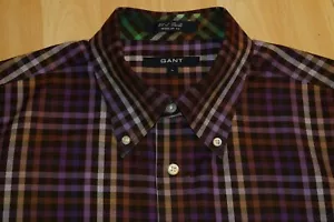 GANT langarm Hemd Gr. L braun - Bild 1 von 6