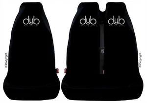 GENUINE DUB SEAT GLOVE Seat Covers fit Volkswagen T5 Front Single & Twin Seats - Picture 1 of 2