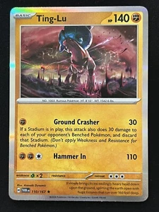 Ting-Lu 110/167 Twilight Masquerade Holo Rare Pokemon TCG - Picture 1 of 2