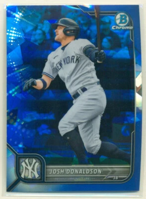2022 Bowman Chrome Sapphire Edition #59 JOSH DONALDSON New York Yankees - Image 1 of 2