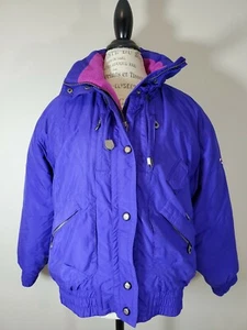Chaqueta de esquí vintage CB mujer talla 10 púrpura  - Imagen 1 de 10
