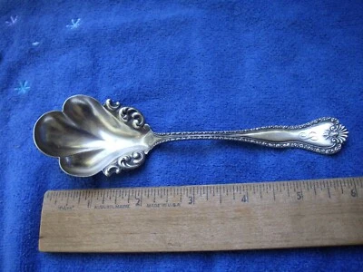 CUCHARA DE AZÚCAR GRANDE fina con patrón de borde de desplazamiento de ley HAMILTON & DIESINGER-Mono S Foto 1 de 4