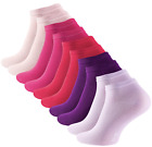 5 Pairs or 10 Pairs Unisex Cotton Sneaker Socks