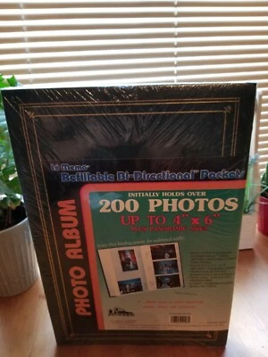 Álbum de fotos vintage Pioneer 4 x 6 para 200 BP-200 azul Foto 1 de 2