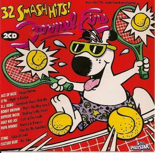 Formel Eins 32 Smash Hits! (1993) U96, DJ Bobo, 2 Unlimited, Dance 2 Tr.. [2 CD] - Bild 1 von 1