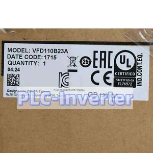 NUEVO INVERSOR DE ACCIONAMIENTO DE MOTOR DELTA VFD110B23A envío gratuito DHL/FedEX# - Imagen 1 de 3