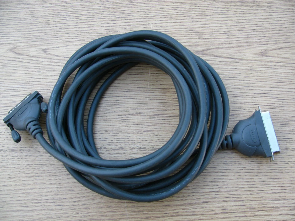 10FT Parallel PRINTER CABLE CORD WIRE for hp laserjet Dell Canon OKI IBM Epson - Image 1 of 2