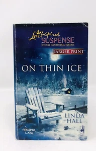 On Thin Ice by Linda Hall Paperback Used - Foto 1 di 3
