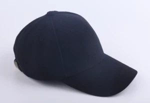 Maison Andes Baseballmütze schwarz Wolle wasserdicht Größe Medium - Bild 1 von 3