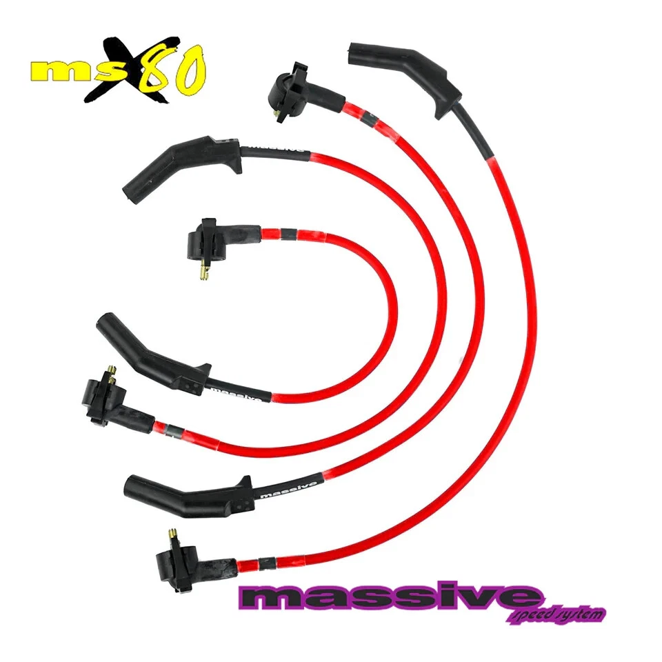 MSX80 Ford Focus Escort SOHC SPI MSD Clip en Estilo Bota '97+ Cables Bujía Foto 1 de 1