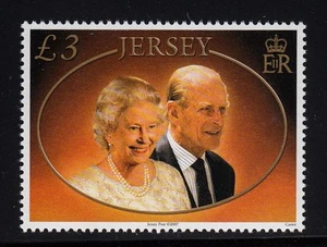 103377/ Jersey 2007 - Mi 1327 - 60. Hochzeitstag - ** - Picture 1 of 1
