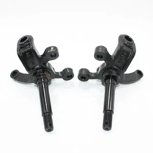 Front Wheel PAIR Disc Brake Stub Axle 125cc 150cc Quad Dirt Bike ATV Dune Buggy - Foto 1 di 7