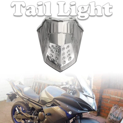 Rear Brake Tail Light Integrated LED New For Yamaha XJ6 FZ6R 600 2009-2014 - Image 1 of 4