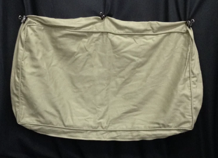 Pottery Barn REEMPLAZO BÁSICO Silla de dos plazas con respaldo recto CUBIERTA Sarga de salvia Foto 1 de 1