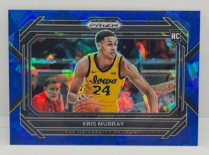 2023-24 Panini Prizm Draft Picks Blue Cracked Ice Prizm #49 Kris Murray RC NBA - Bild 1 von 2