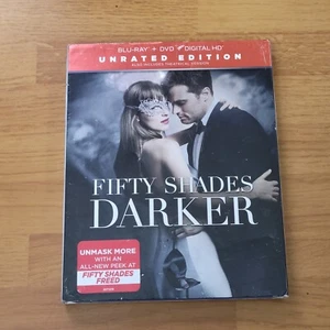 Fifty Shades Darker Unrated Edition (Blu-ray, DVD) -- 📀 - Imagen 1 de 2