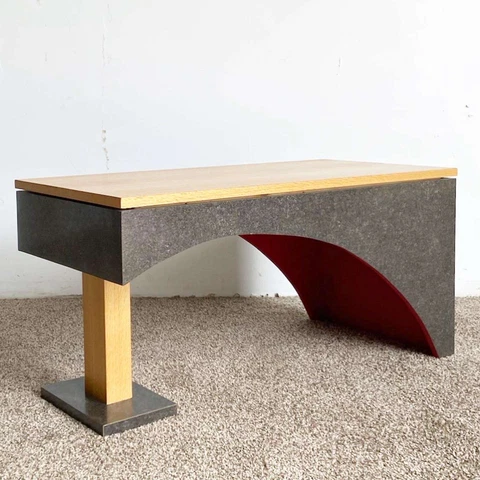Memphis Modern Wood and Laminate Rectangular Coffee Table Cover