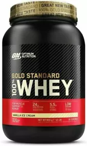 ON Optimum Nutrition Gold Standard 100% Whey Proteine Siero di Latte 900 gr - Foto 1 di 3
