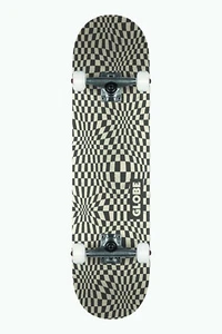 Globe G0 Checked Out 8.0" Black/Off-White Skateboard Complete-Brand New Sealed! - Picture 1 of 17