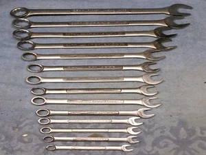 * Vintage - 14 Diff - CRAFTSMAN Kombi-Schraubenschlüssel - METRISCH - VV - 8mm bis 25mm - Bild 1 von 1