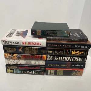 Stephen King lot of 13 HC, The Green Mile, Mr Mercedes, Skeleton Crew, + - Picture 1 of 7