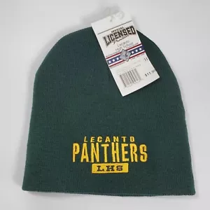 GORRA GORRA GORRA GORRA GORRA GORRA GORRA DE PUNTO PANTHERS DE ESCUELA SECUNDARIA FLORIDA ADULTA TALLA ÚNICA NUEVA CON ETIQUETAS - Imagen 1 de 3