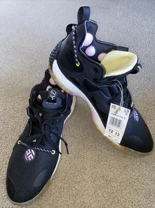 Adidas Harden Vol. 6 “Black Marbled Gold” Colorway Size 12 GW1712 *Without Box* - Picture 1 of 10