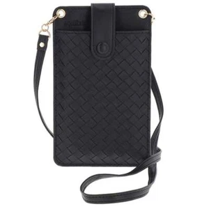 Bolsa de bolsillo tejida para teléfono móvil Equilibrium negra 349757 - Imagen 1 de 1